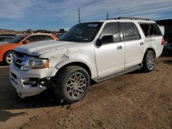 Salvage cars for sale at Colorado Springs, CO auction: 2015 Ford Expedition EL XLT