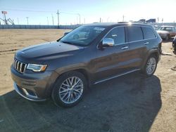 Jeep Vehiculos salvage en venta: 2017 Jeep Grand Cherokee Summit