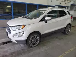 Salvage cars for sale from Copart Pasco, WA: 2018 Ford Ecosport Titanium