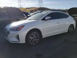 Hyundai salvage cars for sale: 2020 Hyundai Elantra SEL