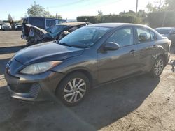 Mazda salvage cars for sale: 2012 Mazda 3 I