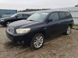 Salvage cars for sale from Copart Anderson, CA: 2009 Toyota Highlander Hybrid Limited