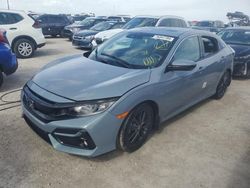 Salvage cars for sale at Riverview, FL auction: 2020 Honda Civic EX