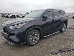 Salvage cars for sale at Earlington, KY auction: 2020 Toyota Highlander Platinum