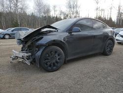 Salvage cars for sale at Cookstown, ON auction: 2022 Tesla Model Y