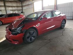 Tesla salvage cars for sale: 2019 Tesla Model 3