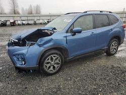 Subaru salvage cars for sale: 2021 Subaru Forester Premium