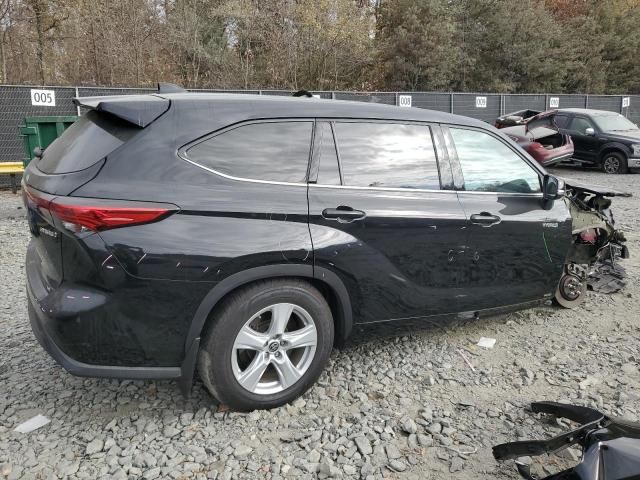 2021 Toyota Highlander Hybrid LE