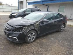 Honda salvage cars for sale: 2019 Honda Civic LX