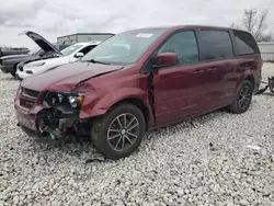 Salvage cars for sale at Wayland, MI auction: 2017 Dodge Grand Caravan GT