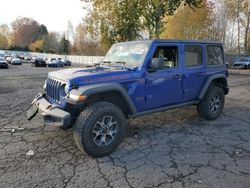 Salvage cars for sale from Copart Portland, OR: 2019 Jeep Wrangler Unlimited Rubicon