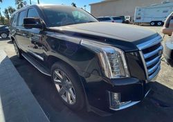 Copart GO cars for sale at auction: 2017 Cadillac Escalade ESV Premium Luxury