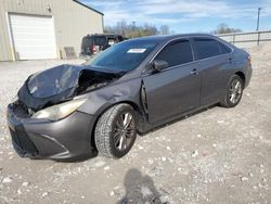 Toyota salvage cars for sale: 2017 Toyota Camry LE