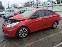 Salvage cars for sale at auction: 2017 Hyundai Accent SE