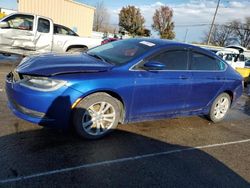 Salvage cars for sale at Moraine, OH auction: 2017 Chrysler 200 LX