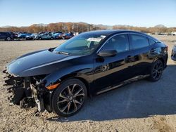 Salvage cars for sale at Assonet, MA auction: 2020 Honda Civic Sport