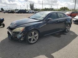 Lexus salvage cars for sale: 2013 Lexus IS 250