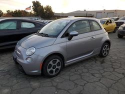 Salvage cars for sale from Copart Martinez, CA: 2015 Fiat 500 Electric