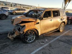 Salvage cars for sale at Van Nuys, CA auction: 2024 Infiniti QX80 Luxe