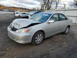 Salvage cars for sale at West Mifflin, PA auction: 2004 Toyota Camry LE