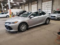 Salvage cars for sale at Ham Lake, MN auction: 2020 Toyota Camry LE