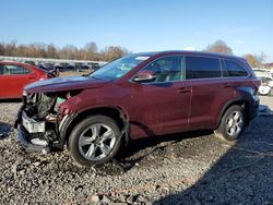 2016 Toyota Highlander Limited en venta en Hillsborough, NJ