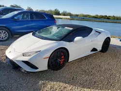 Flood-damaged cars for sale at auction: 2020 Lamborghini Huracan EVO