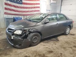 Salvage cars for sale at Lyman, ME auction: 2011 Toyota Corolla Base