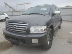 Salvage cars for sale at Kansas City, KS auction: 2006 Infiniti QX56