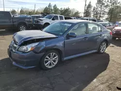 2014 Subaru Legacy 2.5I Premium en venta en Denver, CO