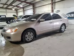 2006 Honda Accord LX en venta en Haslet, TX