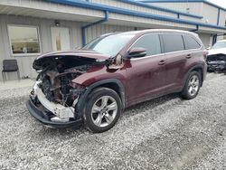 Vehiculos salvage en venta de Copart Earlington, KY: 2016 Toyota Highlander Limited