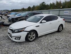 Salvage cars for sale at Memphis, TN auction: 2015 KIA Optima LX