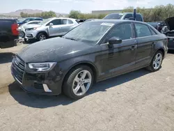 Salvage cars for sale at Las Vegas, NV auction: 2017 Audi A3 Premium