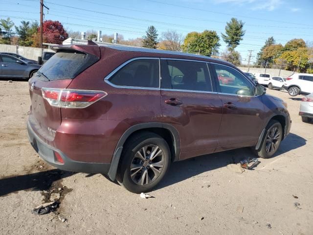 2015 Toyota Highlander XLE