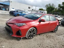 Salvage cars for sale at Opa Locka, FL auction: 2017 Toyota Corolla L