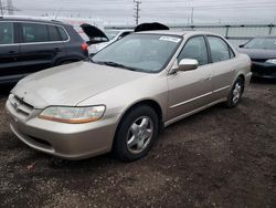 Vehiculos salvage en venta de Copart Elgin, IL: 2000 Honda Accord EX