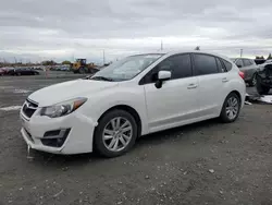 Salvage cars for sale from Copart Eugene, OR: 2016 Subaru Impreza Premium