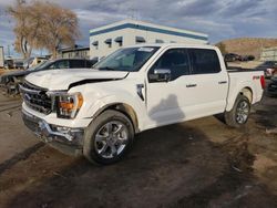 Salvage cars for sale at Albuquerque, NM auction: 2021 Ford F150 Supercrew