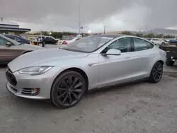 Salvage cars for sale from Copart Las Vegas, NV: 2013 Tesla Model S