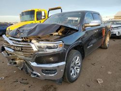 Salvage cars for sale at Brighton, CO auction: 2019 Dodge RAM 1500 Longhorn