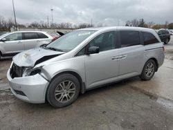 Salvage cars for sale from Copart Fort Wayne, IN: 2013 Honda Odyssey EXL