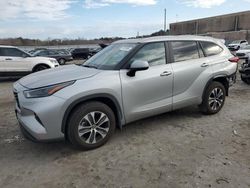 Toyota Highlander salvage cars for sale: 2023 Toyota Highlander Hybrid XLE