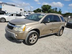 Chevrolet Equinox lt Vehiculos salvage en venta: 2005 Chevrolet Equinox LT