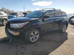 2015 Toyota Highlander Limited en venta en Albuquerque, NM