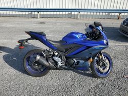 Salvage motorcycles for sale at Lebanon, TN auction: 2022 Yamaha YZFR3 A