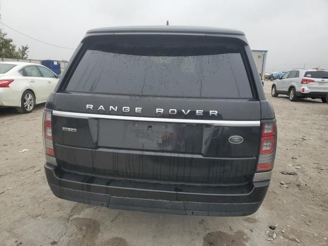 2016 Land Rover Range Rover HSE