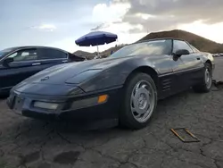 Chevrolet Vehiculos salvage en venta: 1991 Chevrolet Corvette