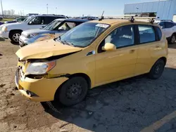 2010 Chevrolet Aveo LS en venta en Woodhaven, MI