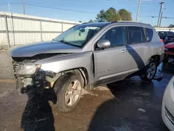 Jeep Compass Latitude salvage cars for sale: 2016 Jeep Compass Latitude